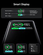 Anker Prime Power Bank, 20,000mAh Portable Charger with 200W Output, Smart Digital Display, 2 USB-C and 1 USB-A Port Compatible with iPhone 16/15/14/13 Series, Samsung, MacBook, Dell, and More - Image 6