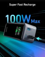 Anker Prime Power Bank, 20,000mAh Portable Charger with 200W Output, Smart Digital Display, 2 USB-C and 1 USB-A Port Compatible with iPhone 16/15/14/13 Series, Samsung, MacBook, Dell, and More - Image 3